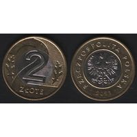 Польша y283 2 злотых 2021 год (mw) (_alb2