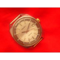 Часы ПОЛЕТ АЭРОФЛОТ СТАЛЬ НЕРЖАВЕЮЩАЯ , АВТОПОДЗАВОД , РЕДКИЕ