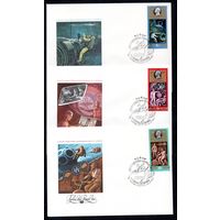 КПД Центр подготовки космонавтов СССР 1980 год 3 конверта