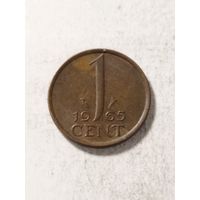 Нидерланды 1 цент 1965