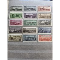 Чистые марки СССР 1958 год(Столицы ССР)