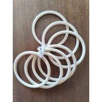 Слоновая кость, набор колец, диаметр 7.8 см