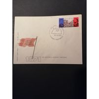 Польша 1971 КПД с маркой "100-летие Парижской коммуны" (спецгашение) Mi.2066 каталог 0.50 евро