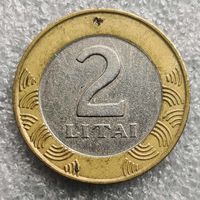 Литва 2 лита  1999 г.