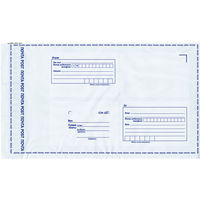 Конверт почтовый пластиковый 65 мкм с клеевым клапаном и адресной сеткой 229х324 мм