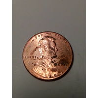 1 цент  США 2023 год