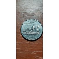 США Штаты и территории 25 центов (квотер) Вирджиния 2000