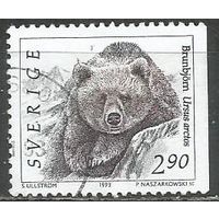 Швеция. Медведь. 1993г. Mi#1757.