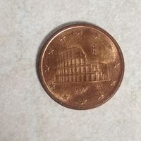 5 евроцентов 2021 Италия