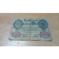 20 марок 1910 года Германии  8260202  семь цифр