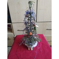 Елочка ссср с игрушками ссср.