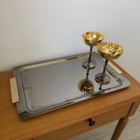 Большой сервировочный поднос Laras. Италия. 4080