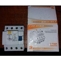 Автомат У1-63 4р 25А 30мА 230-400в 50Гц 4-полюса КС