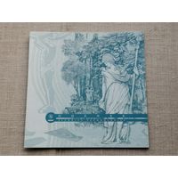 Буклет с рекламной тестовой банкнотой Гознака.UNC. Экспортный вариант 300-летие Санкт-Петербурга