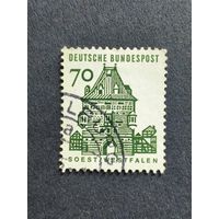 Германия 1964. Здания Германии 12 века. Остхофенские ворота, Зост