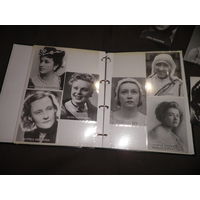 Альбом для фотографий.История в женских портретах.12 листов,62 фотографии.С рубля.