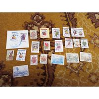 22 марки флора фауна (1-л1)