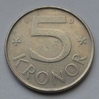 Швеция, 5 крон 1983 г.