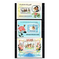 Мавритания, Конго, В. Вольта, Принцесса Ди, Д143