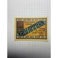 Нотгельд 25 пфеннигов Германия -3012