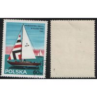 Польша (Mi)PL1590 (Яхты) 1965 год 60 gr V класс (a1-03 ТОРГ/ВАША ЦЕНА