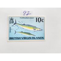 Виргинские о-ва 1997 рыбы