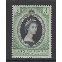 1953 Тринидад и Тобаго* Коронация Королева Елизавета II