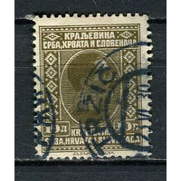 Королевство Сербов Хорватов и Словенцев - 1926/1927 - Король Александр 10Din - [Mi.196] - 1 марка. Гашеная.  (Лот 50HL)-T2P3