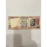 Индия 1000 рупий 2013 год.-0901