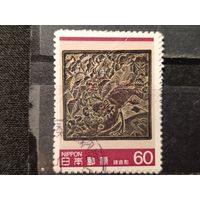 Япония, 1985. Резьба по дереву. Лаковая работа