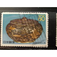 Япония, 1989. Серебряная позолоченная чаша