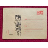 Конверт СССР. С Новым Годом. Филиппов 1969 г. Чистый.