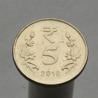Индия 5 рупий 2016