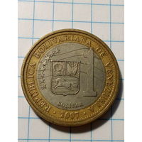 1 боливар Венесуэла 2007 год