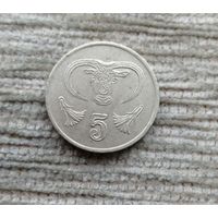 Werty71 Кипр 5 центов 1990