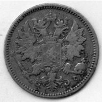 ВЕЛИКОЕ КНЯЖЕСТВО ФИНЛЯНДСКОЕ. 25 ПЕННИ 1894 L. АЛЕКСАНДР III