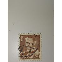 Дания Марка 1952 год Король Фредерик IX