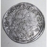 Бавария 3 крейцера 1690 год.