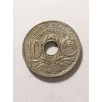 Франция 10 сантим 1934
