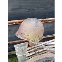 "Каска солдатская" Ркка СШ-40,шестиклепка с чердака,бодрая!