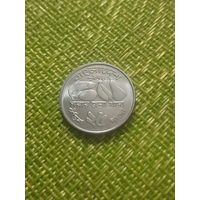 Бангладеш 25 пойш (пойша) 1974 г ( Народная Республика продукты рыба ФАО