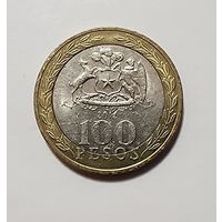 Чили 100 песо, 2012