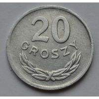 Польша, 20 грошей 1967 г.
