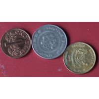 Сингапур 3 монеты