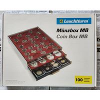 Leuchtturm планшет MB20 на 20 монет 39 мм! Под унцовки! Германия, Лейхтурм! ВОЗМОЖЕН ОБМЕН!