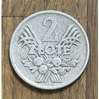 Польша 2 Злотых 1973г.