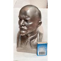 С 1 РУБЛЯ ! БОЛЬШАЯ СТАТУЭТКА БЮСТ ЛЕНИН  СССР