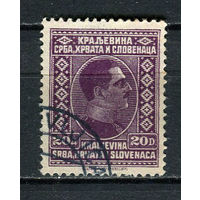 Королевство Сербов Хорватов и Словенцев - 1926/1927 - Король Александр 20Din - [Mi.198] - 1 марка. Гашеная.  (Лот 51HL)-T2P3