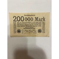 Германия 200000 марок 1923 г. -0801