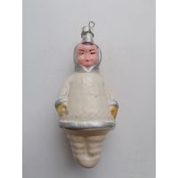 Елочная игрушка СССР - Эскимоска